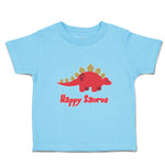 Toddler Clothes Happysaurus Animals Dinosaurs Toddler Shirt Baby Clothes Cotton