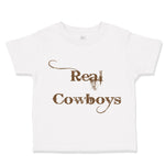 Cute Toddler Clothes Real Cowboys Western Toddler Shirt Baby Clothes Cotton