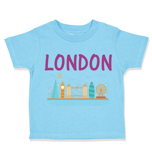 Toddler Clothes London Toddler Shirt Baby Clothes Cotton