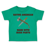 Native American Made with Irish Parts St Patrick's