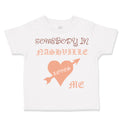 Toddler Clothes Somebody in Nashville Loves Me Valentines Love Toddler Shirt