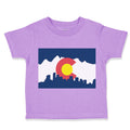 Toddler Clothes Colorado Flag Valentines Love Toddler Shirt Baby Clothes Cotton