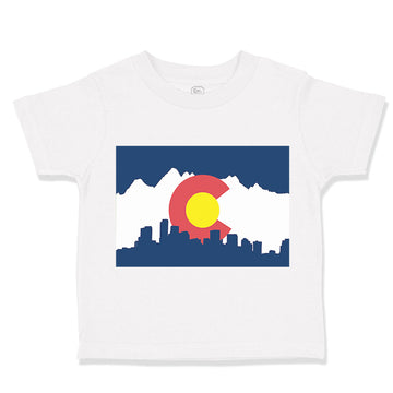 Toddler Clothes Colorado Flag Valentines Love Toddler Shirt Baby Clothes Cotton