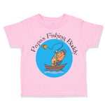 Toddler Clothes Papa's Fishing Buddy Fisherman Dad Father's Day Toddler Shirt