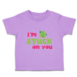 Toddler Clothes I Am Stuck on You Toddler Shirt Baby Clothes Cotton