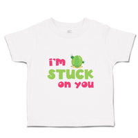 Toddler Clothes I Am Stuck on You Toddler Shirt Baby Clothes Cotton