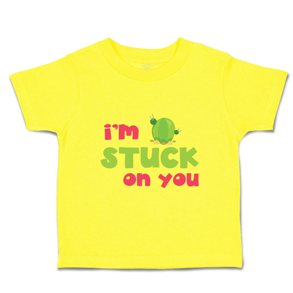 Toddler Clothes I Am Stuck on You Toddler Shirt Baby Clothes Cotton