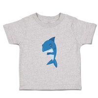 Toddler Clothes Navy Shark Animals Ocean Toddler Shirt Baby Clothes Cotton