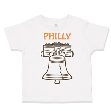 Toddler Clothes Liberty Bell Philly Philadelphia Toddler Shirt Cotton