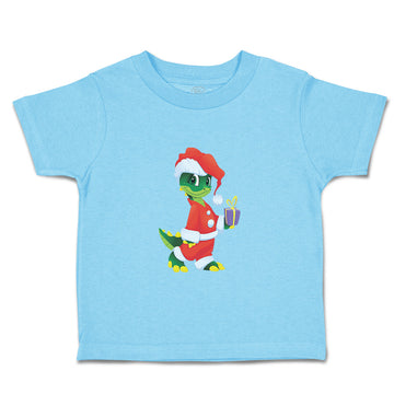 Toddler Clothes Dinosaur in Santa Suite Holidays and Occasions Christmas Cotton