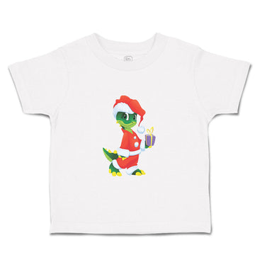 Toddler Clothes Dinosaur in Santa Suite Holidays and Occasions Christmas Cotton