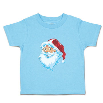 Toddler Clothes Santa Clause Head Holidays and Occasions Christmas Toddler Shirt