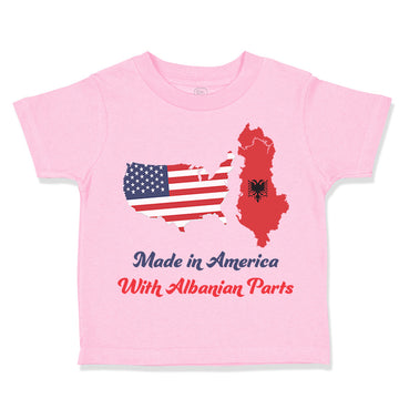 Toddler Clothes Made in America with Albanian Parts Toddler Shirt Cotton