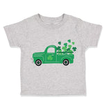 Toddler Clothes Green Truck St Patrick's Irish Clover Shamrock Ireland Cotton