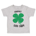 Toddler Clothes Grandma's Lucky Charm St Patrick's Irish Clover Shamrock Cotton