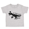 Toddler Clothes T-Rex Dinosaur Dino Rex Patrick Patty Shamrock Clover Cotton