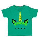 Toddler Clothes Unicorn Patrick's Shamrock Clover Cute Ireland Funny Cotton