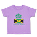 Toddler Girl Clothes Jamaican Princess Crown Countries Princess Toddler Shirt