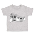 Toddler Clothes Piano Music Toddler Shirt Baby Clothes Cotton