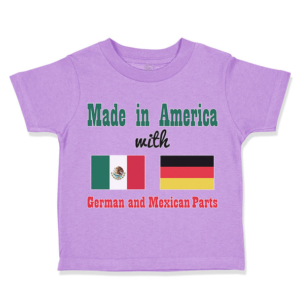 Toddler Clothes Made in America with German and Mexican Parts Toddler Shirt