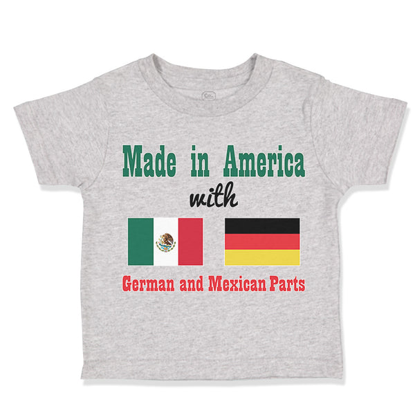 Toddler Clothes Made in America with German and Mexican Parts Toddler Shirt