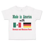 Toddler Clothes Made in America with German and Mexican Parts Toddler Shirt