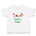 Toddler Clothes Santa's Helper Holidays and Occasions Christmas Toddler Shirt