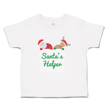 Toddler Clothes Santa's Helper Holidays and Occasions Christmas Toddler Shirt