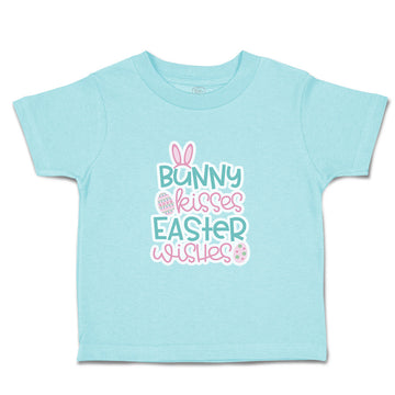 Toddler Clothes Bunny Kisses & Easter Wishes Color Toddler Shirt Cotton