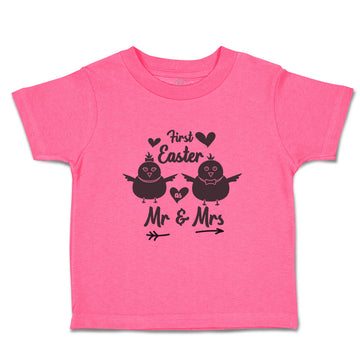 Toddler Clothes First Easter as Mr & Mrs Toddler Shirt Baby Clothes Cotton