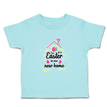 Toddler Clothes Our Easter in Our New Home Toddler Shirt Baby Clothes Cotton