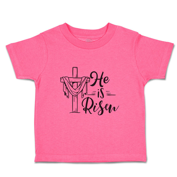 Toddler Clothes He Is Risen Toddler Shirt Baby Clothes Cotton