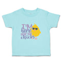 Toddler Clothes I'M Here for The Chicks Toddler Shirt Baby Clothes Cotton