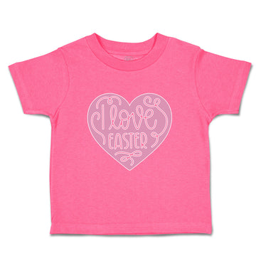 Toddler Clothes I Love Easter Toddler Shirt Baby Clothes Cotton