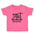 Toddler Clothes Who Needs Eggs When You Have Got Jesus Toddler Shirt Cotton