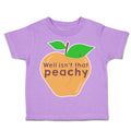 Toddler Clothes Well Is Not That Peachy Toddler Shirt Baby Clothes Cotton