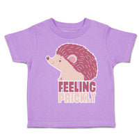 Toddler Clothes Feeling Prickly Porcupine Toddler Shirt Baby Clothes Cotton