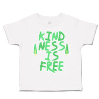 Toddler Clothes Kindness Is Free Tree Toddler Shirt Baby Clothes Cotton