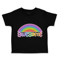 Toddler Clothes Awesome Rainbow Toddler Shirt Baby Clothes Cotton