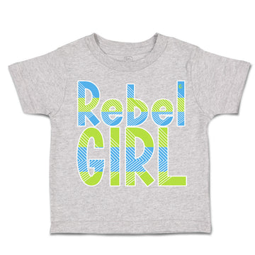 Toddler Clothes Rebel Girl Toddler Shirt Baby Clothes Cotton