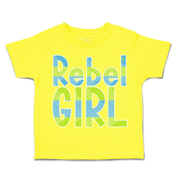 Toddler Clothes Rebel Girl Toddler Shirt Baby Clothes Cotton