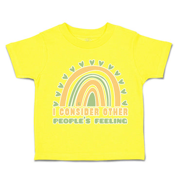 Toddler Clothes I Consider Other Peoples Feeling Toddler Shirt Cotton