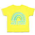 Toddler Clothes I Do Not Compare Myself to Others Rainbow Toddler Shirt Cotton