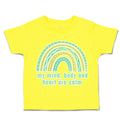 Toddler Clothes My Mind Body and Heart Are Calm Rainbow Toddler Shirt Cotton