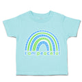 Toddler Clothes I Am Peaceful Rainbow Toddler Shirt Baby Clothes Cotton