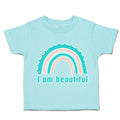 Toddler Clothes I Am Beautiful Rainbow Toddler Shirt Baby Clothes Cotton