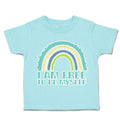 Toddler Clothes I Am Free to Be Myself Rainbow Toddler Shirt Baby Clothes Cotton