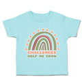 Toddler Clothes Challenges Help Me Grow Rainbow Toddler Shirt Cotton