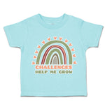 Toddler Clothes Challenges Help Me Grow Rainbow Toddler Shirt Cotton