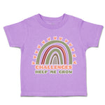 Toddler Clothes Challenges Help Me Grow Rainbow Toddler Shirt Cotton